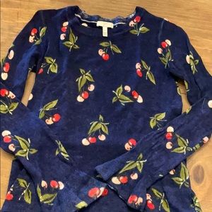 Joie xs Cherry Cashmere sweater